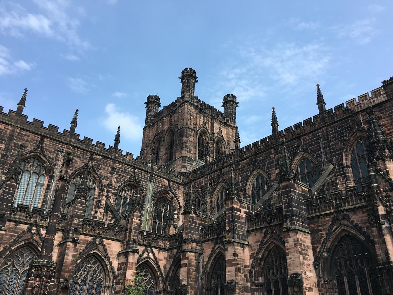 Chester Cathedral in Chester city centre