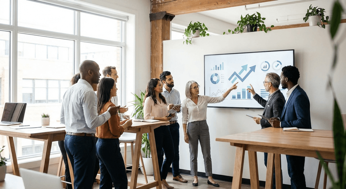 Hand On Web team implementing ecommerce AI solutions