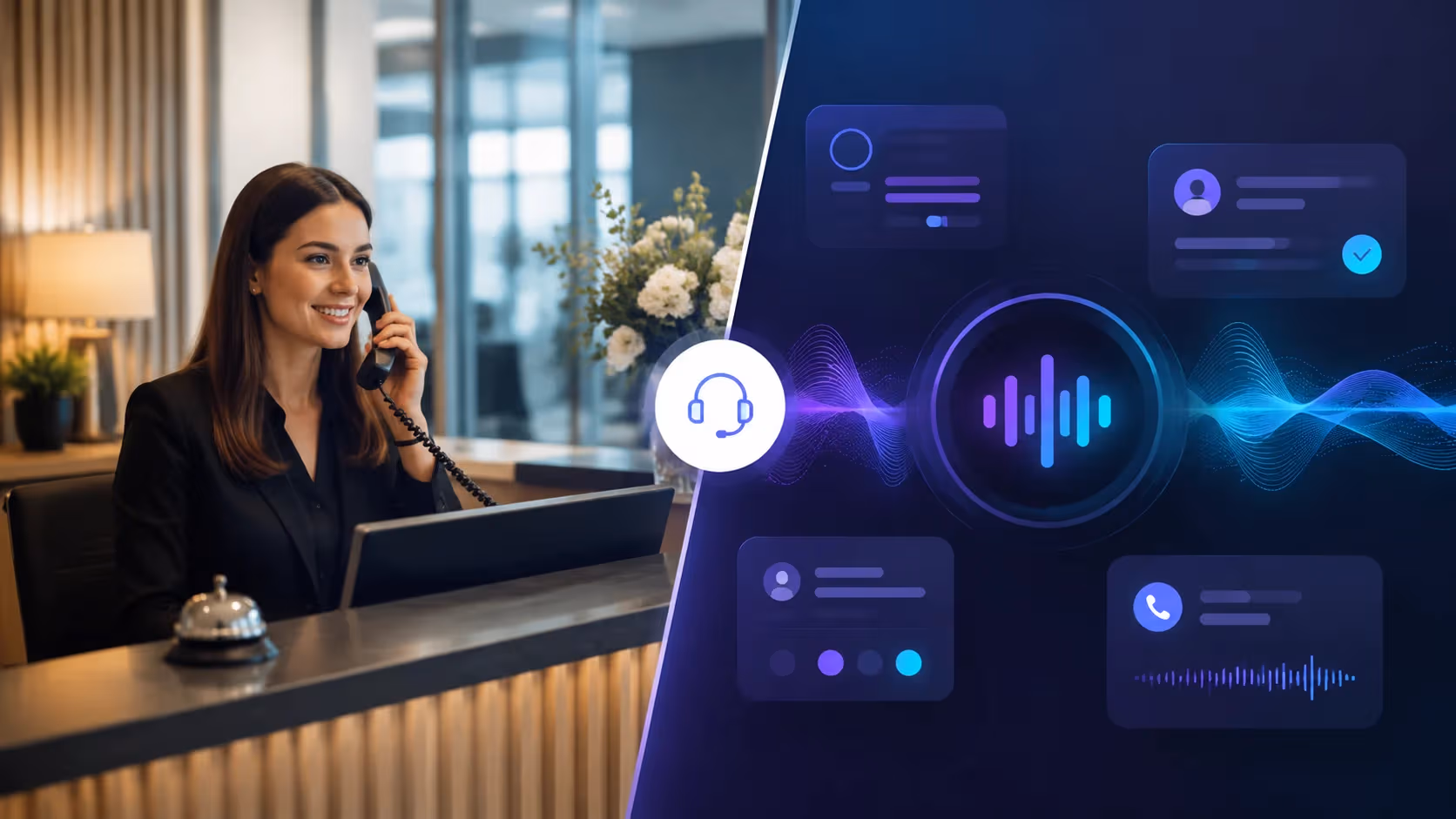 AI Receptionist vs Human Receptionist: What UK Businesses Should Use
